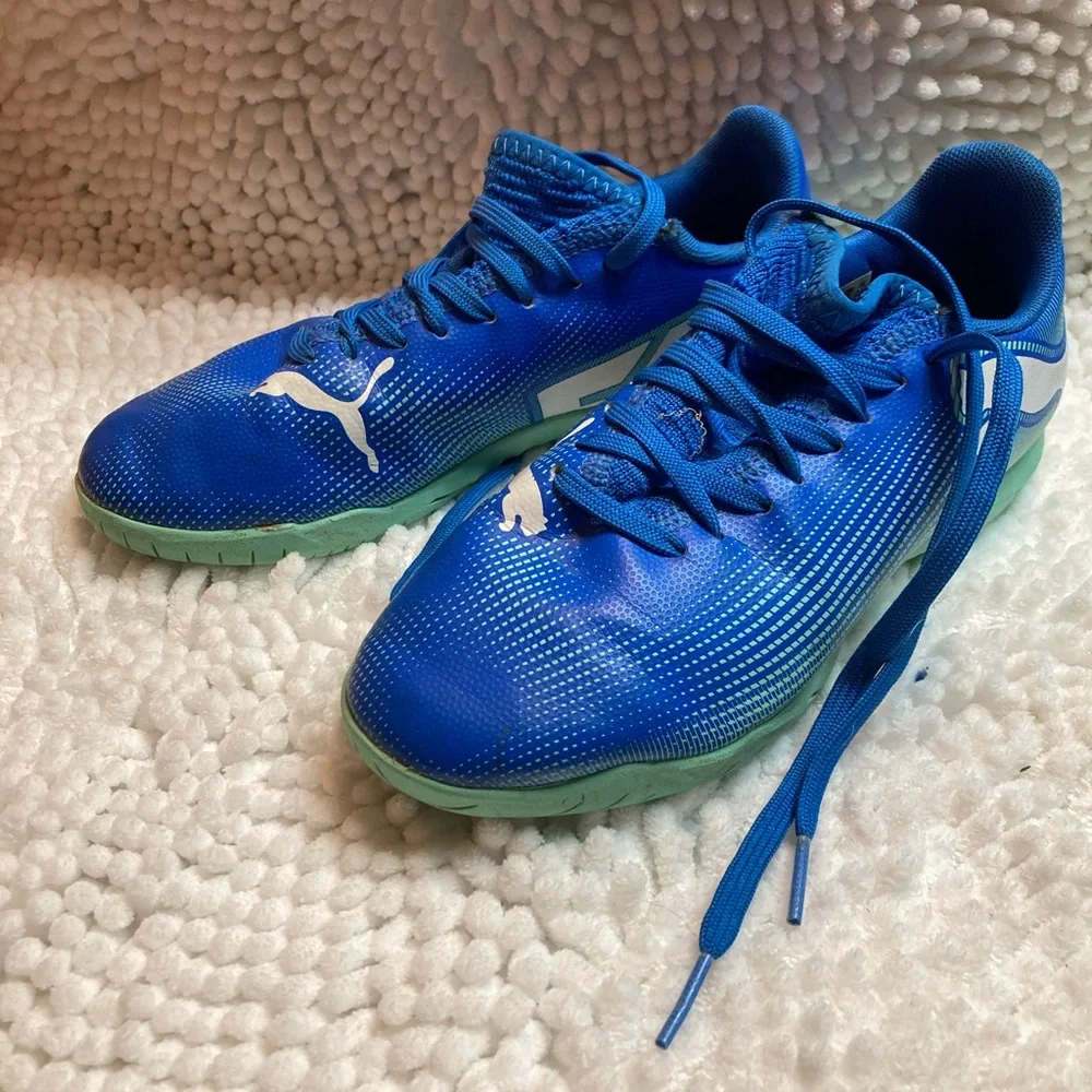 Puma Royal Blue Athletic Shoes - Picture 1 of 2